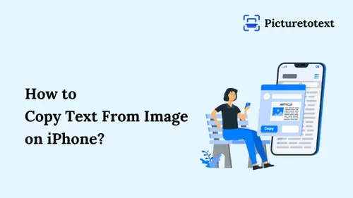 How does Pic to Text read text from any image?